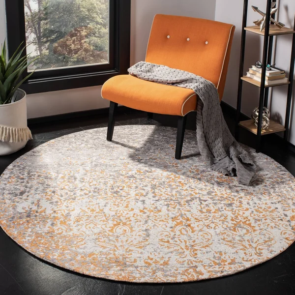 Safavieh Expression 477 Area Rug, Ivory, Blue, 2&6x22 x 8& Rectangle