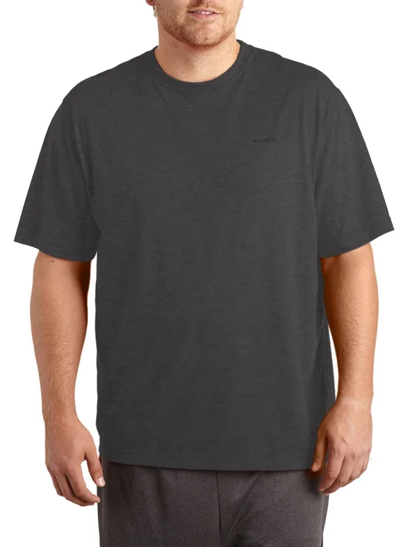 Big & Tall Reebok Speedwick Tech Tee - Grey - Size 1X, Men's