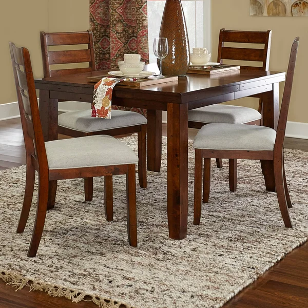 Linon Home Verginia Berber Reversible Flatweave Accent Rug, Dark Natural