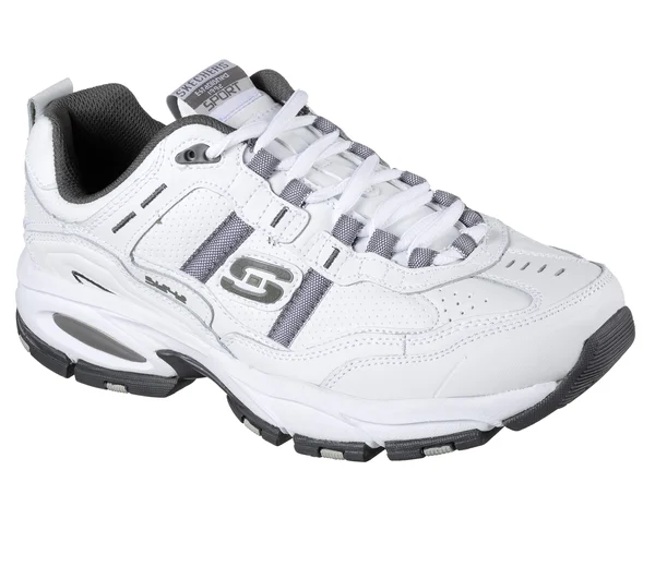 Skechers Men's Vigor 2.0 Serpentine, White/Gray