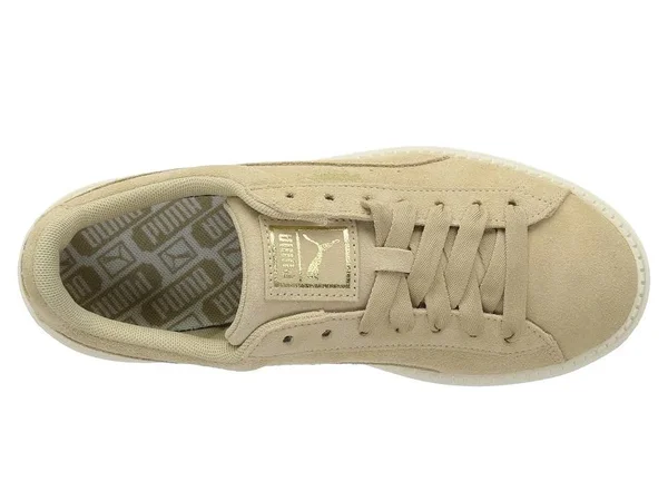 Puma Suede Platform Trace - Womens Shoes Safari/Marshmallow Size 9.5