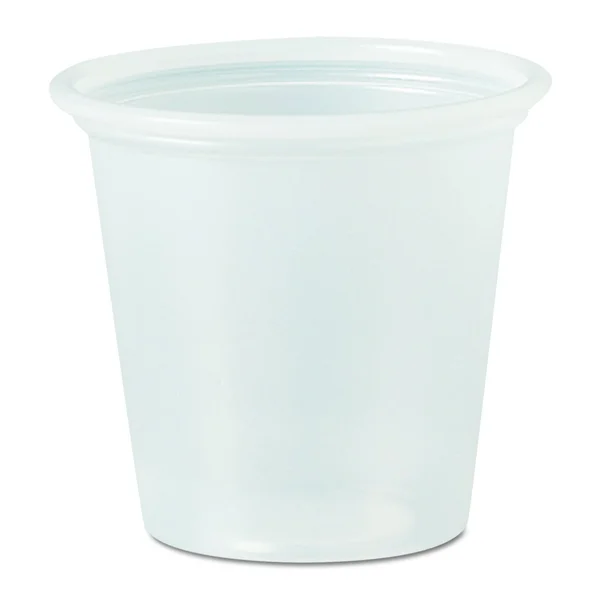 Dart Polystyrene Portion Cups, 1 1/4 oz, Translucent, 2500/Carton