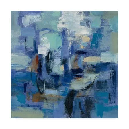 Trademark Fine Art Ultramarine Wave II Canvas Art by Silvia Vassileva