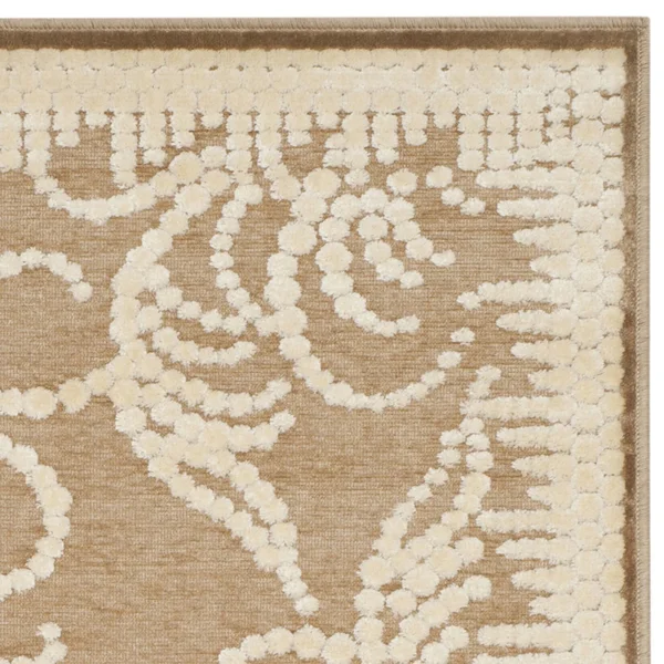 Safavieh Martha Stewart MSR4449B 4&0x22 x 5&7x22 Taupe Area Rug