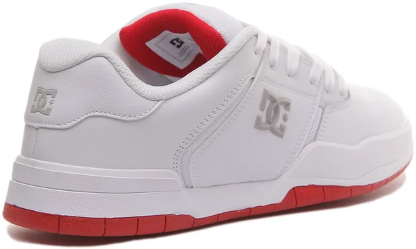 DC Shoes Central in White Red for Men