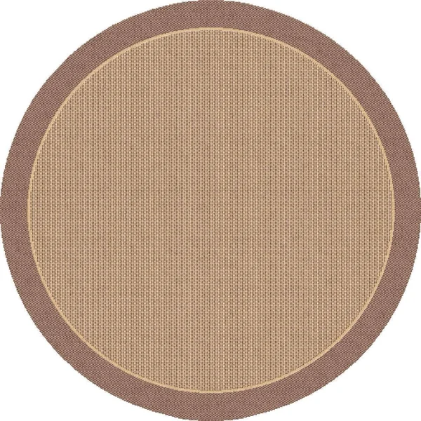 Dynamic Rugs 2746-3009 Piazza Area Rug - Brown, Outdoor Rugs