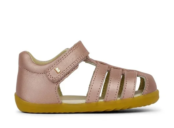 Bobux Step Up Jump 7234A - Toddler Sandals, Rose Gold