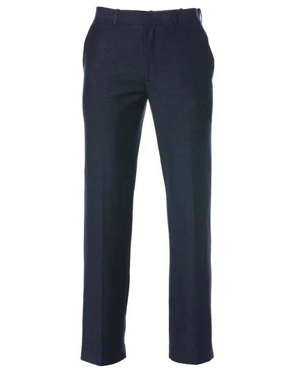 Cubavera Men's Flat Front Linen Blend Dress Pant