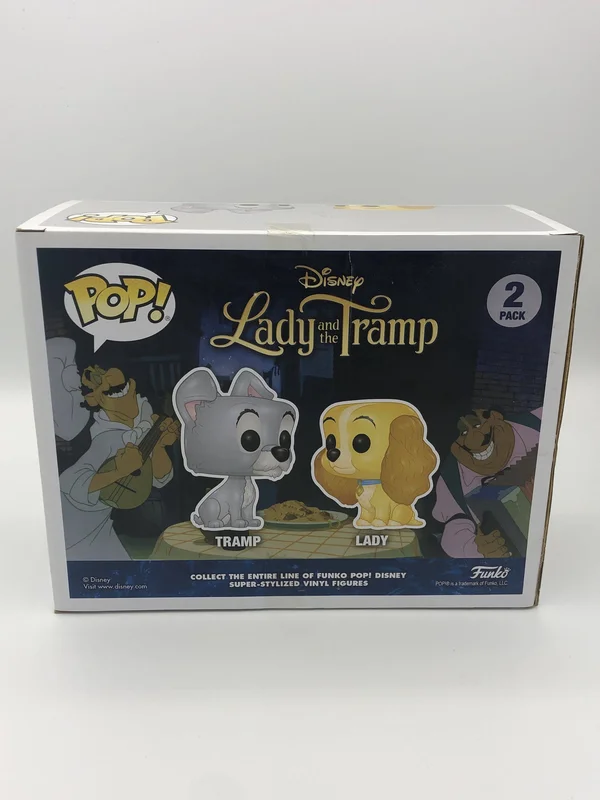 Disney Pop! Vinyl Figure Lady and The Tramp [2-pack]