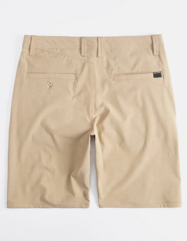 Volcom Frickin Surf N& Turf Static Hybrid Short - Men's Dark Khaki, 28