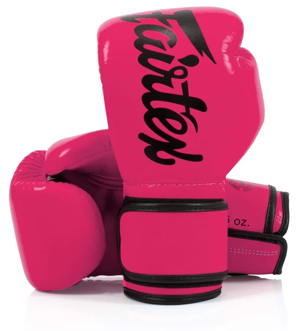 Fairtex Bgv14 Pink/Black Muay Thai Boxing Glove - 8 oz
