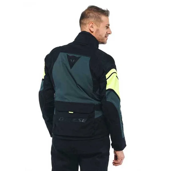 Dainese Carve Master 3 GTX Jacket Black Ebony Fluo-Yellow 50