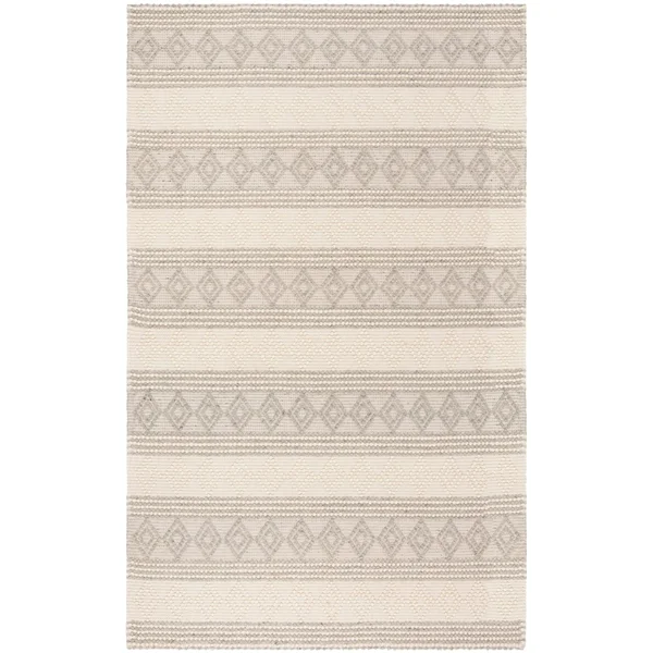 Safavieh Natura NAT750F 5& x 8& Grey - Ivory Rug