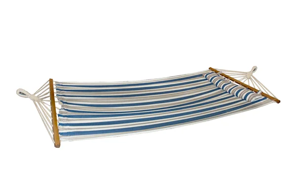 Bliss Hammocks Oversized Hammock with Spreader Bars and Pillow, Nautical Stripe