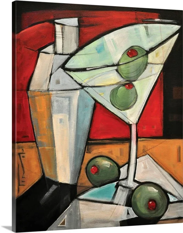Martini - Canvas Wall Art, 16x20, Great Big Canvas