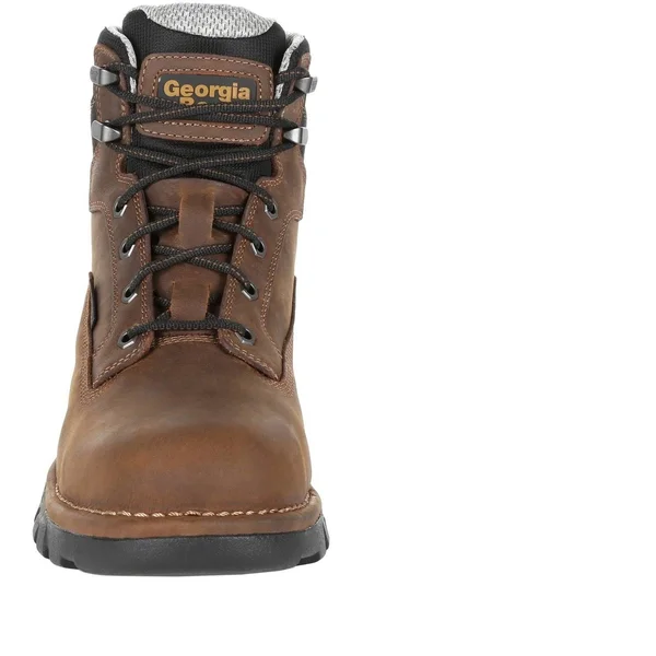 Georgia Boot Eagle One Steel Toe Work Boot, Men's, Dark Brown, Size 9, Boots