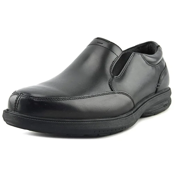 Men's Nunn Bush Myles St. Moc Toe Slip On - Size: 11, Black