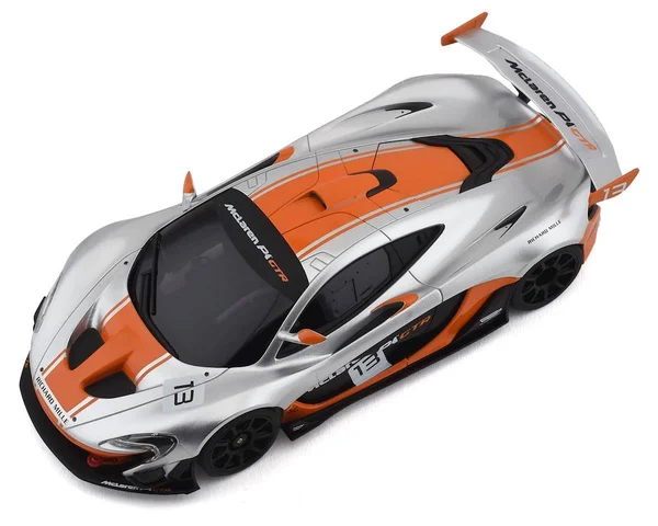 Kyosho KYO32324SO-B Mini-Z McLaren P1 GTR Silver/Orange MR-03 RWD RTR