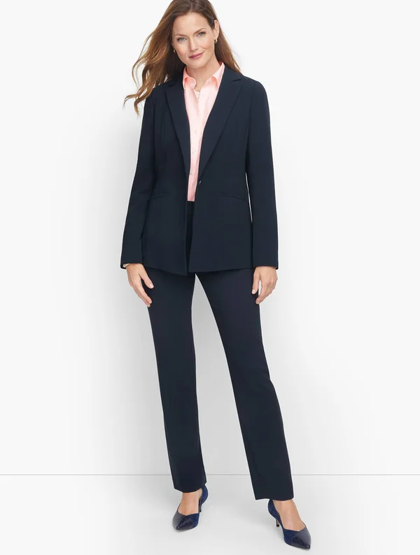 Petite - Easy Travel Talbots Cambridge Pants - Black - 4