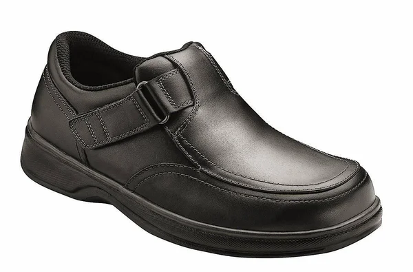 Orthofeet Men's Carnegie - Size: 11, Black Leather