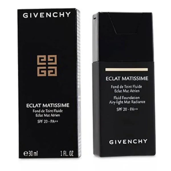 Givenchy - Eclat Matissime Fluid Foundation SPF 20 - #2 Mat Shell 30ml/1oz