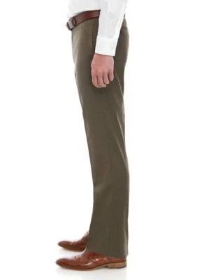 Lauren Ralph Lauren Men's Microtwill UltraFlex Dress Pants - Taupe