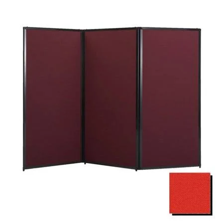 Versare - 1711027 - Privacy Screen, 70 Fabric, Red