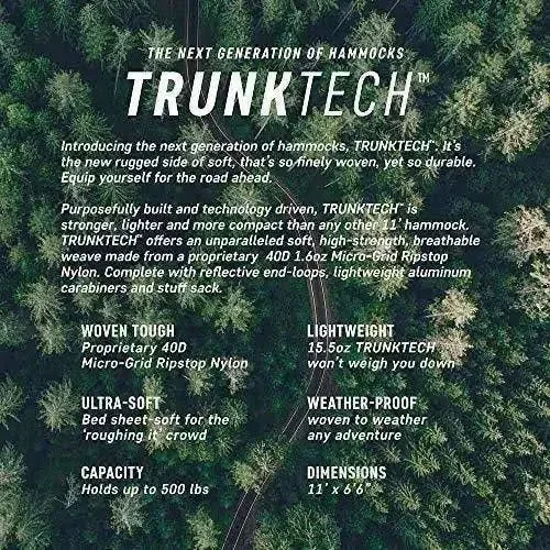 Grand Trunk TRUNKTECH Double Hammock - Red/Navy