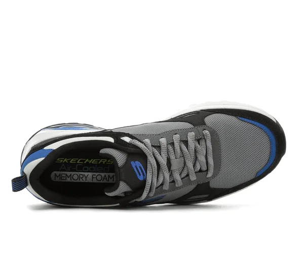 Skechers Men's Skech-Air Extreme Bellgor Sneaker, Gray/Blue