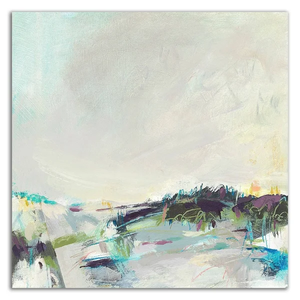 18x22 x 18x22 Stepping Out by Alice Sheridan Print on Canvas