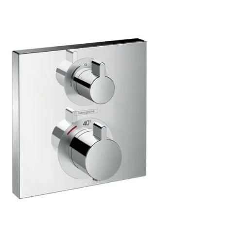 Hansgrohe - Ecostat Square Thermostatic Trim with Volume Control - 15712141