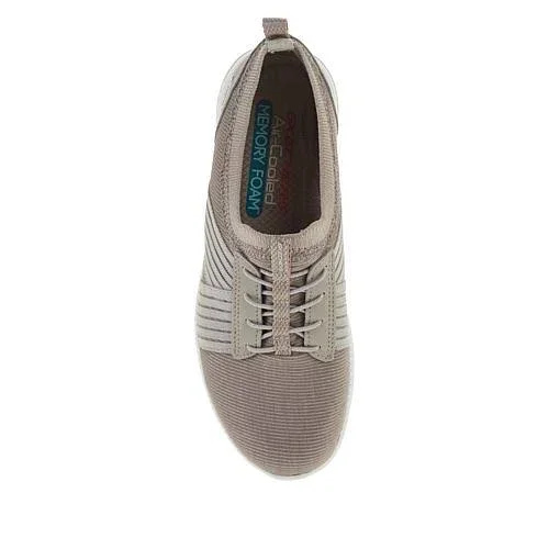 Skechers Women's City Pro Easy Moving Sneaker - Black/Aqua