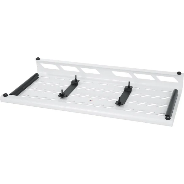 Gator White Aluminum Pedal BOARD; XL w/ Carry Bag (gpb-xbak-wh)