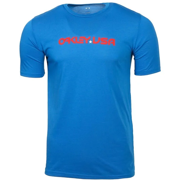 Oakley Men's USA Star Tee Matrix Blue - XL by Proozy