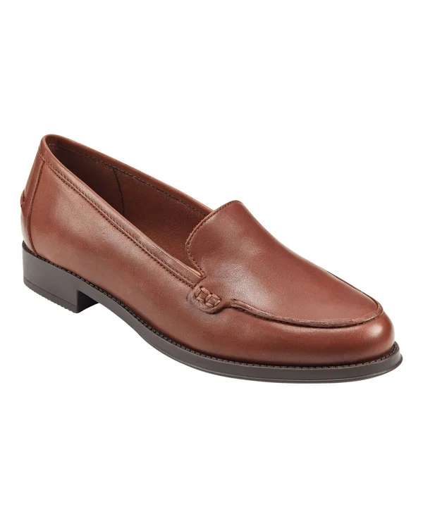 Easy Spirit Racer Women's Brown Slip on 6 M
