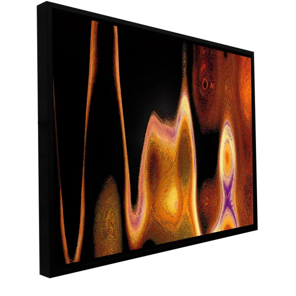 ArtWall Dean Uhlinger 'Beginnings' Floater Framed Gallery-Wrapped Canvas - 24x32
