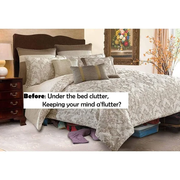 Harmony Lane Tailored Bed Skirt Sage Twin XL 14 inch Drop, Size: 14 Drop, Green