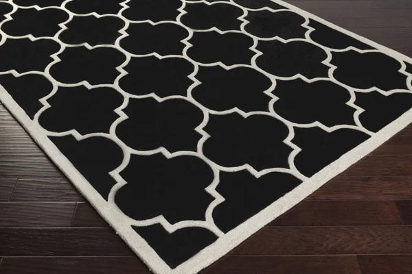 Artistic Weavers Transit Piper 2&3 inch x 12& Runner Area Rug - Black