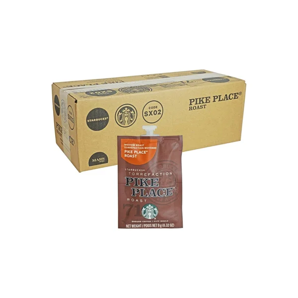 Starbucks Coffee - Pike Place, Freshpacks, 0.32 oz, Box of 80