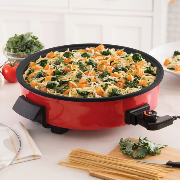 Dash 14x22 Family Size Rapid Skillet - Red