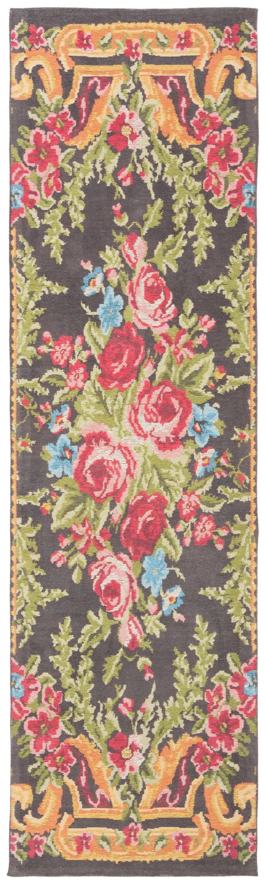Safavieh 5& x 8& Clv-Classic Vintage CLV112F Grey - Rose Rug