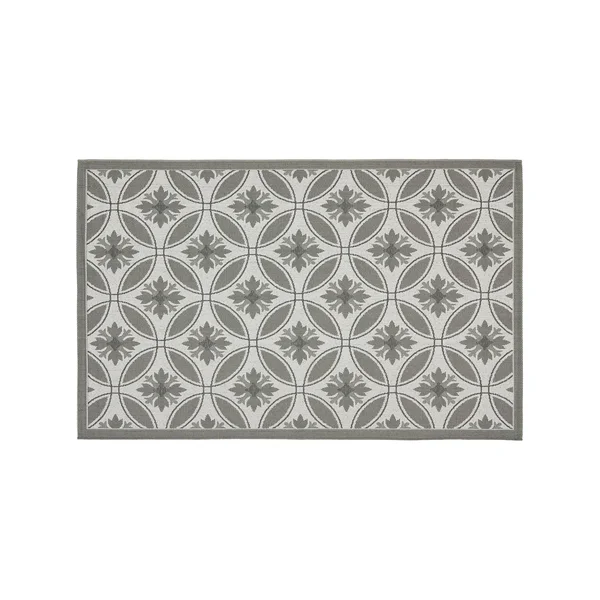 Safavieh Courtyard Area Rug CY7844 Light Grey - Anthracite, 5& 3x22 x 7& 7x22