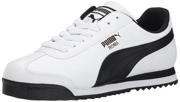 Puma Roma Basic White/Black, Men's, Size: 6