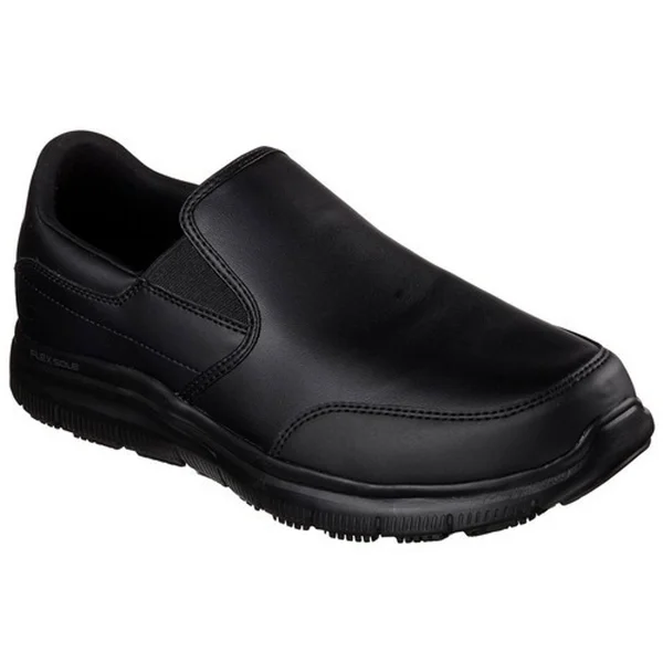 Skechers Work Flex Advantage Mens Shoes, Size 10 (45), Black