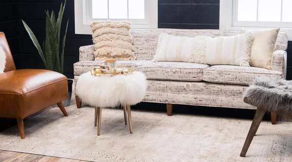 Chateau Jefferson Rug Exclusive at Rug Mart 4x6, Navy Blue