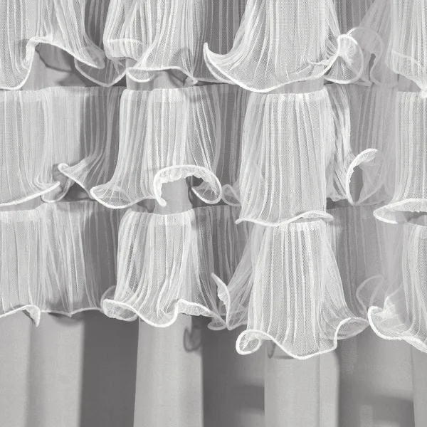 Lush Decor Avery Window Curtain Panels Neutral 54x84+2 Set