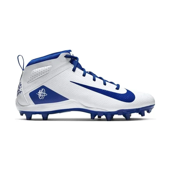 Nike Alpha Huarache 7 Varsity White/Royal Blue Lacrosse Cleats