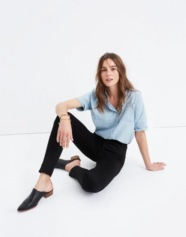 Madewell Women's 10x22 High-Rise Skinny Jeans in Carbondale Wash - Size 28
