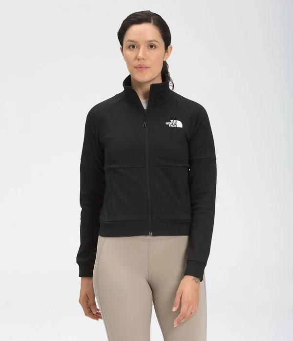 The North Face Women & S Active Trail Full Zip Jacket - TNF Black