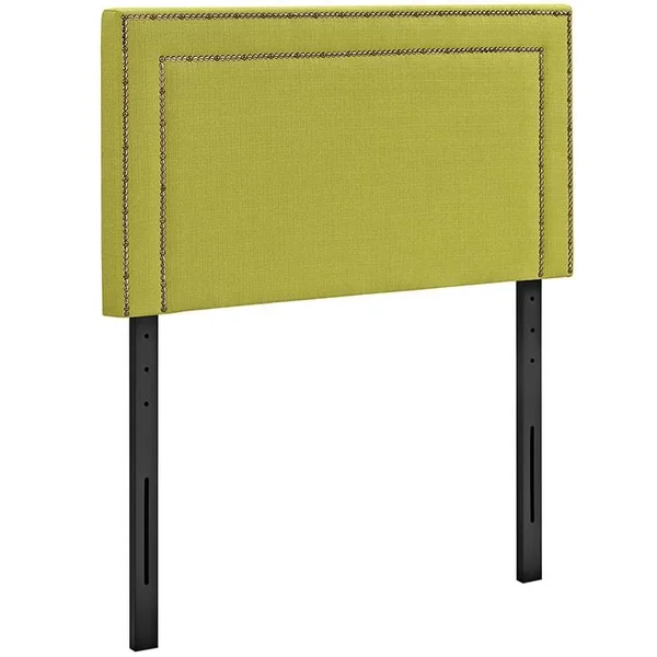 Modway Jessamine Twin Upholstered Fabric Headboard - Wheatgrass